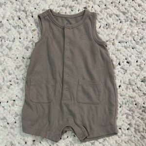 Baby GAP Sleeveless Ribbed Baby Romper